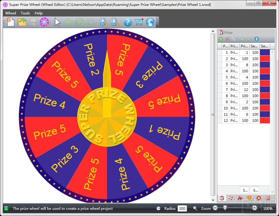 Super Prize Wheel,转盘设计软件