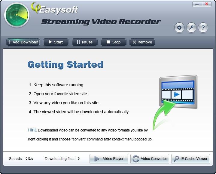 4Easysoft Streaming Video Recorder下载,屏幕录像,视频播放,视频转换