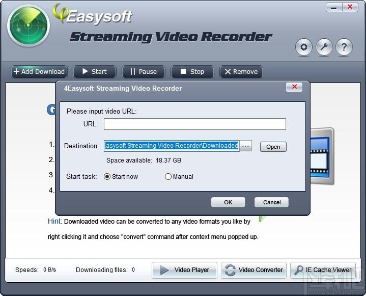 4Easysoft Streaming Video Recorder下载,屏幕录像,视频播放,视频转换