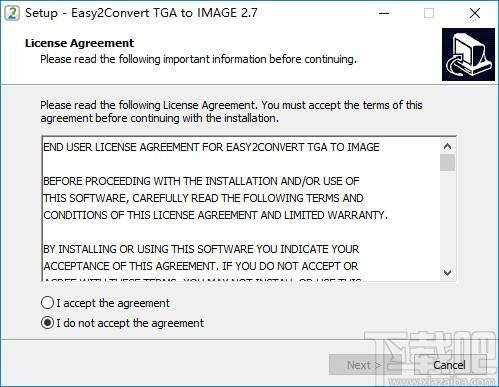 Easy2Convert TGA to IMAGE下载,图像转换软件,图片转换