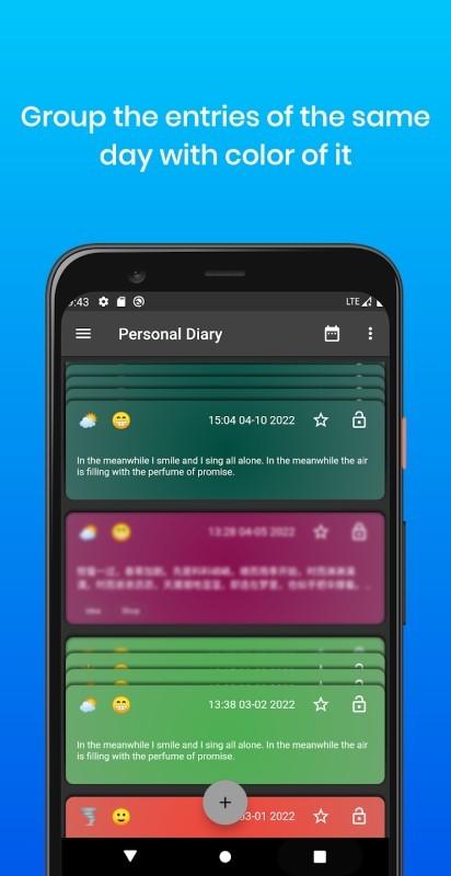 p diary屁大点事日记(iDeskangel)下载,pdiary,日记app,记事app